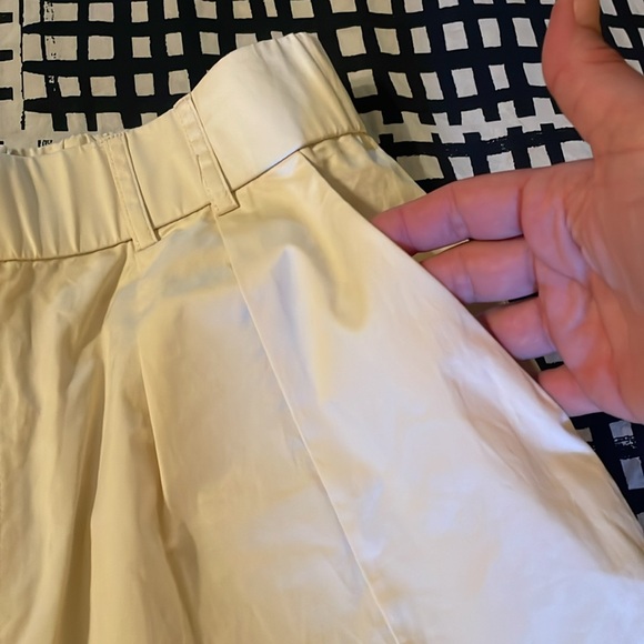 Anthropologie X Mare Mare Curved Petal Hem Chino Pants Size Medium - Picture 12 of 13